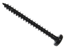 ForgeFix SPEPH550BL Spectre™ PZ Compatible Wood Screw Pan Black 5.0 x 50mm Box 200