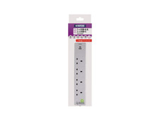 Status International® S4W2MACUSB1PKB6 Extension Lead 4 Way + USB A and C + Surge Protection 2m S4W2MACUSB1PK6