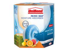 UniBond 3005117 AERO 360º Moisture Absorber Citrus Refills (Pack 2)