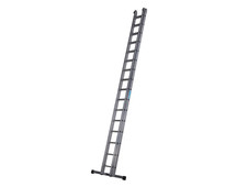 Zarges 4021626 Everest Square-Rung Extension Ladder 2-Part 2 x 16
