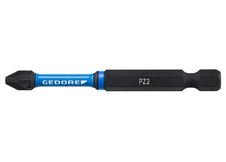 Gedore 3517632 666 TR70 PZ1-02 Torsion bit set cross recess PZ 1, Length 70 mm