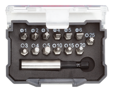 Gedore 3301347 R33005014 Bit box 1/4 PH SL TX hexagon bit holder 14 pieces