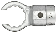 Gedore 1211641 8797-12 Slip-on ring spanner open 16 Z, 12 mm