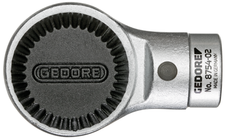 Gedore 7712010 8754-02 Slip-on reversible ratchet Z 16 - 1/2"