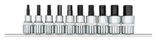Gedore 3300027 R62558110 Screwdriver bits 1/2 bar 10 pieces