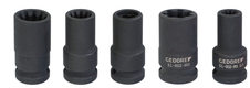Gedore 3417492 KL-0112-9 Socket Wrench Set, Brakes