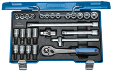 Gedore 6229740 30 IMU-10 Socket wrench set 3/8" 26-piece hexagon IN-IS-PH