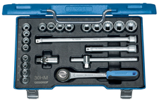Gedore 6240470 D 30 HMU-3 Socket wrench set 3/8" 22 pieces UD profile 6-22 mm