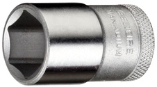 Gedore 6131690 19 22 Socket 1/2", hexagonal, 22 mm