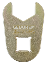 Gedore 2968169 KL-4417-17 A Fork socket, 3/8", 17mm (waf)