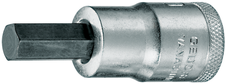 Gedore 6153660 IN 19 9 Screwdriver bit socket socket 1/2" hexagon socket 9 mm