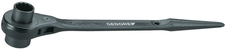 Gedore 6262950 29 27X32 Steel construction ratchet, double hexagon 27x32 mm