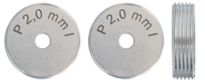Gedore 3436160 KL-0173-4604 Thread Rolling Set for 2mm Pitch