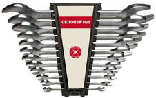 Gedore 3300960 R05105012 Double Open-ended spanner set a/f 6-32 mm 12 pieces