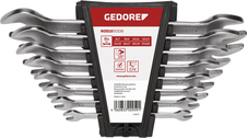 Gedore 3300959 R05105008 Double Open-ended spanner set a/f 6-22 mm 8 pieces