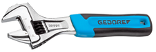 Gedore 2171007 60 S 10 JC Open-ended spanner 10" adjustable chrome-plated 2C handle