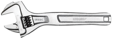 Gedore 2668831 60 S 6 C Open-ended spanner 6", adjustable, chrome-plated