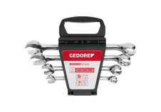 Gedore 3300032 R05905004 Combination ratchet spanner set 10-19 mm 4 pieces