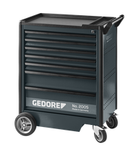 Gedore 3544567 MAGIC 2005 0511-7016 Tool trolley with 7 drawers, grey