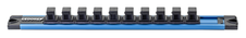 Gedore 3520773 Socket strip 1/2" magnetic, empty, 10 slots