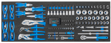 Gedore 3011607 1504 XL CT6-U10-183 CT module with assortment