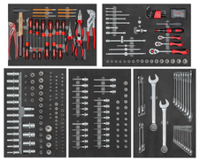 Gedore 3301691 R22350012 Tool set 5x CT modules, 273 pcs