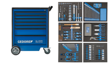 Gedore 2980290 2005-TS-190 Tool trolley with 190-piece tool assortment