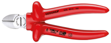 Gedore 6743620 VDE 8314-160 VDE Diagonal cutters with dip insulation 160 mm