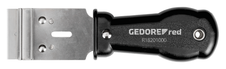 Gedore 3301566 R18201000 Label scraper changeable, blade width 40mm