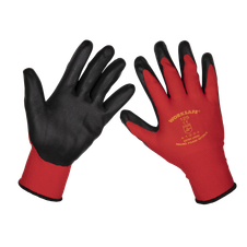 Sealey 9125XL/12 Worksafe Nitrile Foam Gloves, X-Large - Pack of 12 Pairs