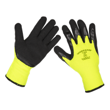Sealey 9126/12 Worksafe Thermal Super Grip Gloves, Large - Pack of 12 Pairs