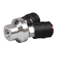 Sealey ACH55 High Flow Twin Coupling Body Female Thread 1/4"BSPT