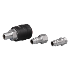 Sealey ACH60 High Flow Air Tool Coupling Kit 1/4"BSPT