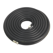 Sealey AH15RX/38 Heavy-Duty Air Hose with 1/4"BSP Unions 15m x 10mm