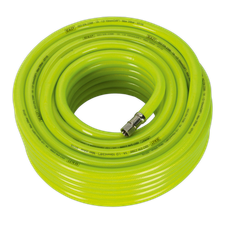 Sealey AHFC2038 High-Visibility Air Hose with 1/4"BSP Unions 20m x 10mm