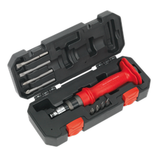 Sealey AK2084 Premier Heavy-Duty Impact Driver Set with Protection Grip 10pc