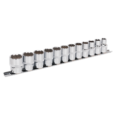 Sealey AK2684 Premier Socket Set 1/2"Sq Drive 12-point 12pc