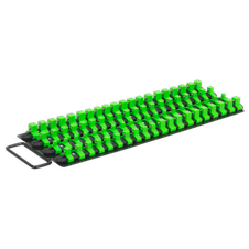 Sealey AK27051HV Premier Socket Rail Tray 1/4", 3/8" & 1/2"Sq Drive - Hi-Vis Green