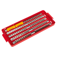 Sealey AK272 Premier Socket Rail Tray 1/4", 3/8" & 1/2"Sq Drive