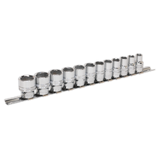 Sealey AK2741 Premier Lock-On Socket Set 3/8"Sq Drive 12pc
