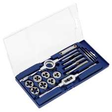 Sealey AK321 Metric Tap & Die Set 17pc