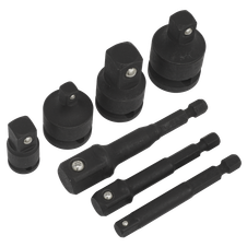 Sealey AK5522 Premier Impact Socket Adaptor Set 7pc