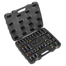 Sealey AK5635M Premier Impact Socket Set 1/2"Sq Drive 34pc