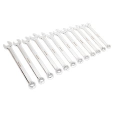Sealey AK6082 Premier Jumbo Combination Spanner Set 12pc