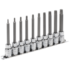 Sealey AK6236 Premier TRX-Star* Socket Bit Set 3/8"Sq Drive 95mm 10pc