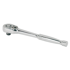 Sealey AK660 Premier Pear-Head Ratchet Wrench with Flip Reverse 1/4"Sq Drive