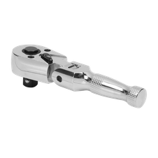 Sealey AK661SF Premier Stubby Flexi-Head Ratchet Wrench 3/8"Sq Drive