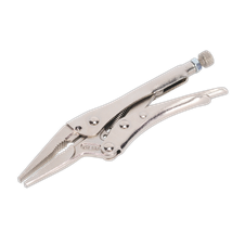 Sealey AK6824 Premier Long Nose Locking Pliers 170mm 0-50mm Capacity
