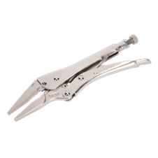 Sealey AK6825 Premier Long Nose Locking Pliers 210mm 0-60mm Capacity