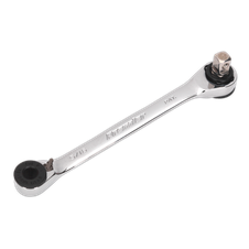 Sealey AK6967 Premier Ratchet Spanner 1/4"Hex x 5/16"Hex Drive with 1/4"Sq Drive Adaptor